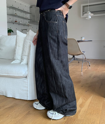 Gonbove Bijo Raw Denim Pants